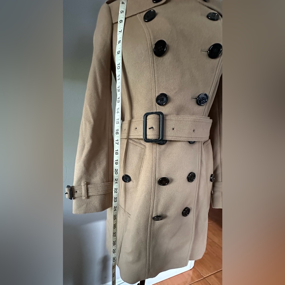 Burberry London England ‎ Cashmere/ Wool coat - Picture 6 of 12